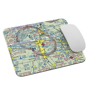 Sherman Municipal Airport (SWI) VFR Sectional Mouse Pad