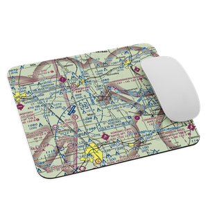Shinn Bone Lane Airport (IN35) VFR Sectional Mouse Pad