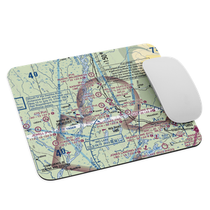 Shirley Lake Airport (AK90) VFR Sectional Mouse Pad