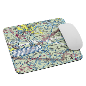 Shoestring Aviation Airfield (0P2) VFR Sectional Mouse Pad