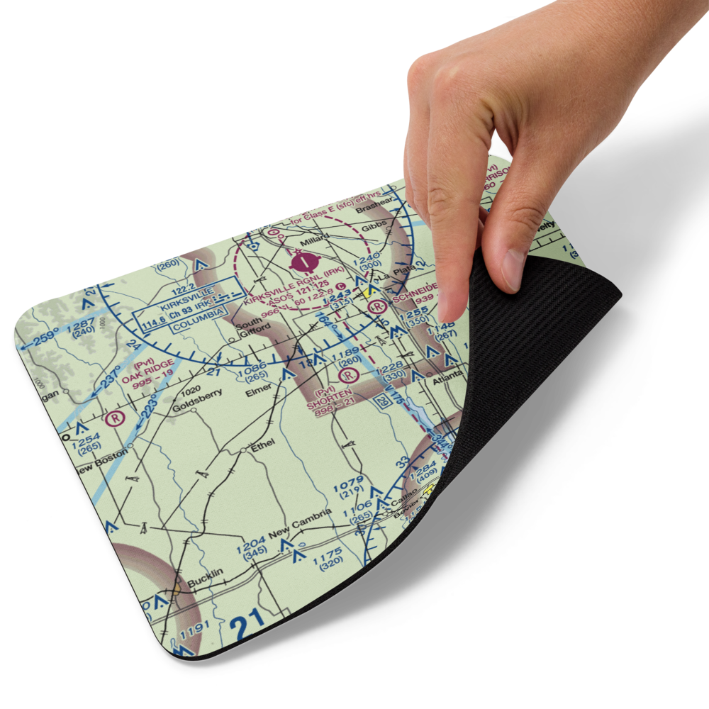 Shorten Airfield (MU06) VFR Sectional Mouse Pad 