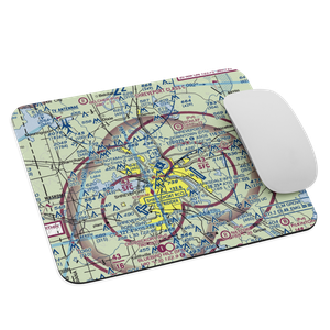Shreveport Downtown Airport (DTN) VFR Sectional Mouse Pad