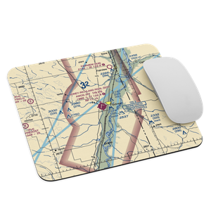 Sidney - Richland Regional Airport (SDY) VFR Sectional Mouse Pad