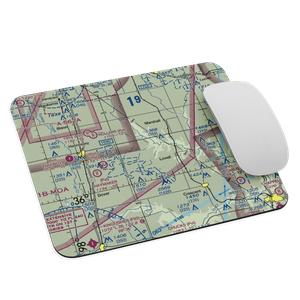 Siegmanns Airport (OK42) VFR Sectional Mouse Pad