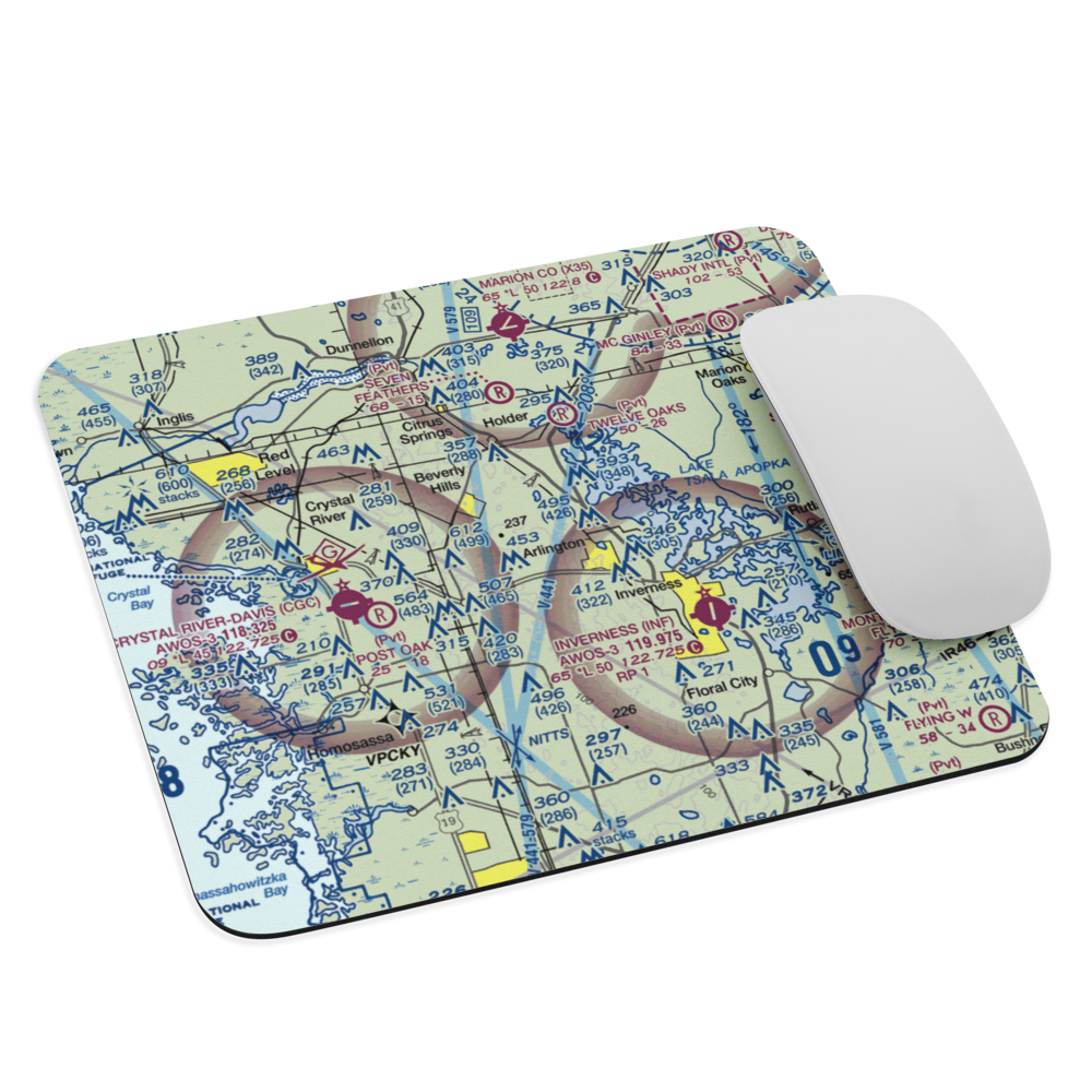 Sierra Airpark (FL48) VFR Sectional Mouse Pad 