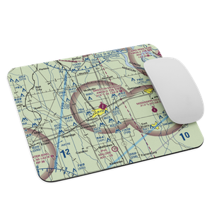 Sikeston Memorial Municipal Airport (SIK) VFR Sectional Mouse Pad
