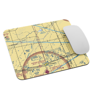 Silkman Farms Inc. Airport (10CO) VFR Sectional Mouse Pad