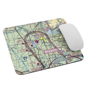 Siller Bros Inc Airport (97CL) VFR Sectional Mouse Pad