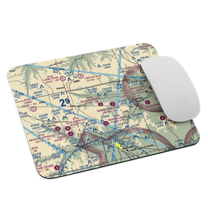 Silver Wings Airport (TS36) VFR Sectional Mouse Pad