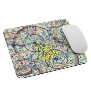 Simmons Army Air Field (FBG) VFR Sectional Mouse Pad