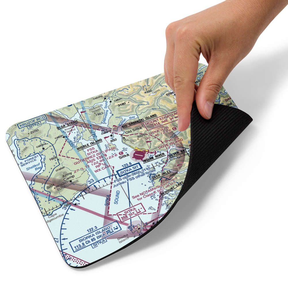 Sitka Seaplane Base (A29) VFR Sectional Mouse Pad 