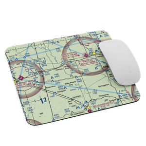 Skillet Fork Farm Airport (19IS) VFR Sectional Mouse Pad