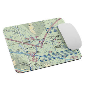Skwentna Airport (SKW) VFR Sectional Mouse Pad