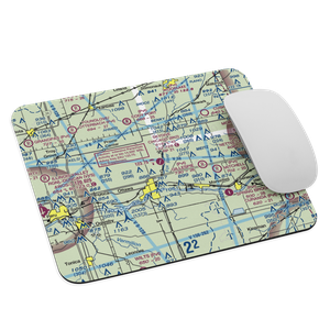 Skydive Chicago Airport (8N2) VFR Sectional Mouse Pad