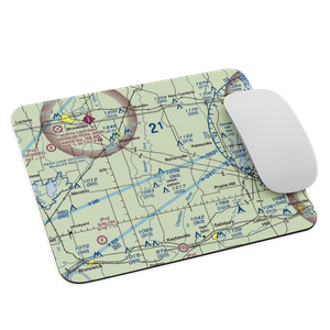 Slaughter Airport (0MU4) VFR Sectional Mouse Pad