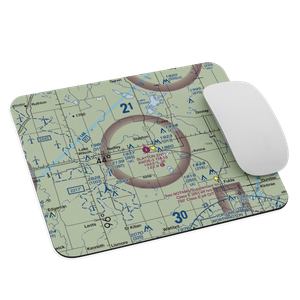 Slayton Municipal Airport (DVP) VFR Sectional Mouse Pad