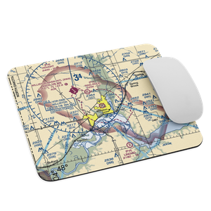 Sloulin Field International Airport (ISN) VFR Sectional Mouse Pad