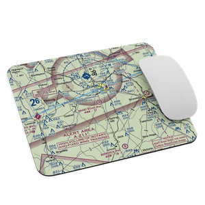 Smart Road Airport (AL77) VFR Sectional Mouse Pad