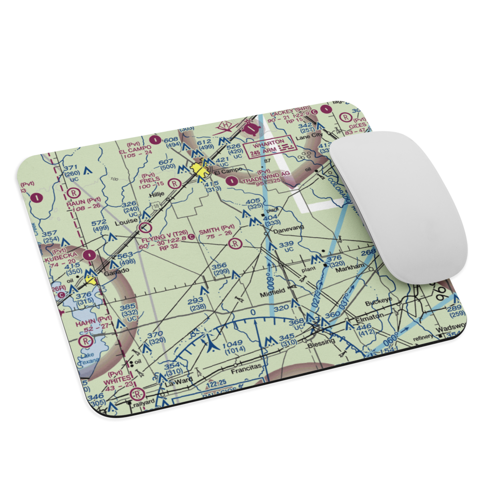 Smith Aviation Inc Airport (78XS) VFR Sectional Mouse Pad 
