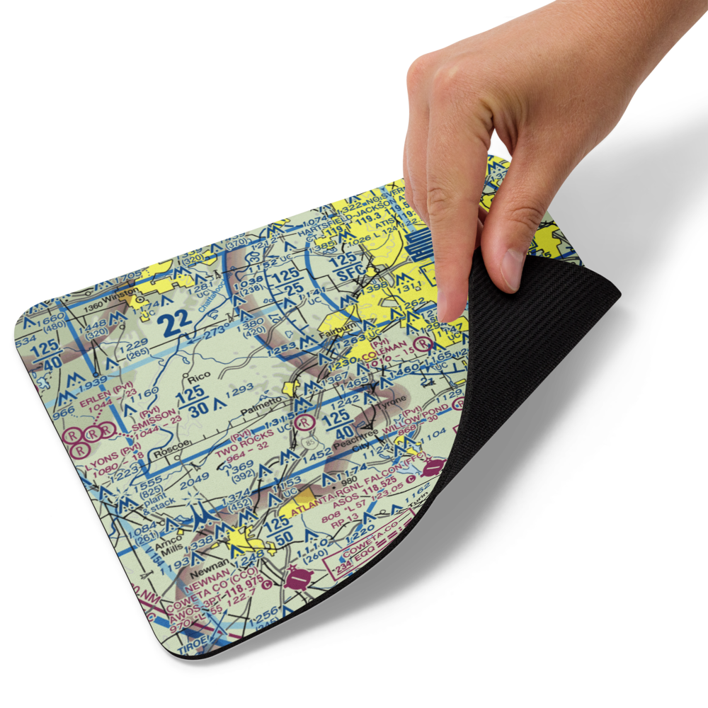 Smith Field (51GA) VFR Sectional Mouse Pad 