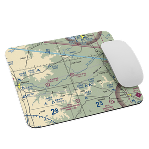 Smith I-Ranch Airport (14TE) VFR Sectional Mouse Pad