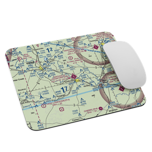 Smithville Crawford Municipal Airport (84R) VFR Sectional Mouse Pad