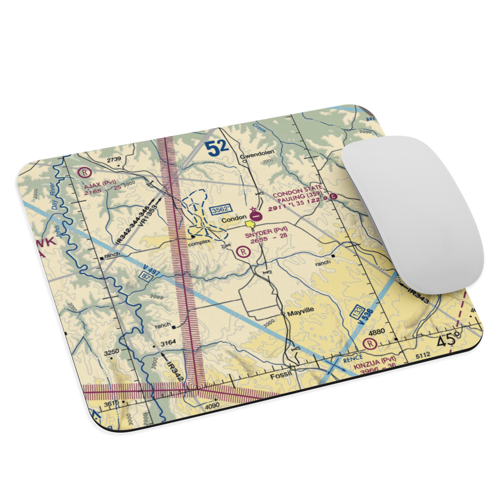 Snyder Ranch Airport (OR48) VFR Sectional Mouse Pad 