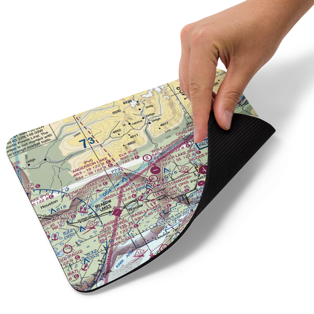 Soloy Strip (87AK) VFR Sectional Mouse Pad 