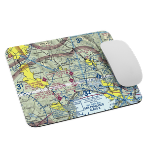 Sonoma Skypark Airport (0Q9) VFR Sectional Mouse Pad