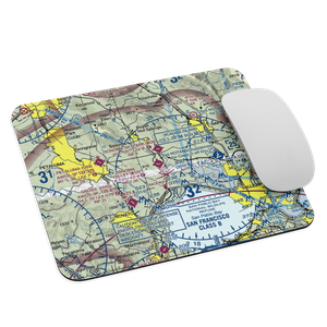 Sonoma Valley Airport (0Q3) VFR Sectional Mouse Pad