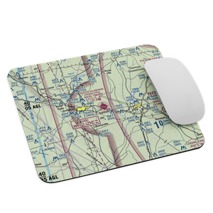 South Alabama Regional At Bill Benton Field Airport (79J) VFR Sectional Mouse Pad