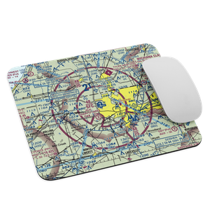 South Bend Regional Airport (SBN) VFR Sectional Mouse Pad