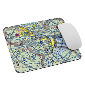 Southeast Texas Regional Airport (BPT) VFR Sectional Mouse Pad