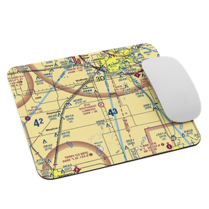 Southwest Lubbock Airport (96TS) VFR Sectional Mouse Pad