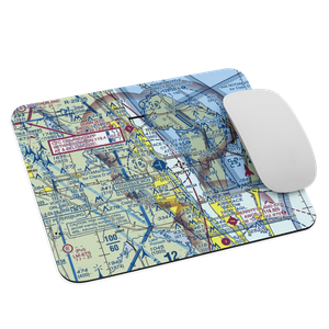 Space Coast Regional Airport (TIX) VFR Sectional Mouse Pad