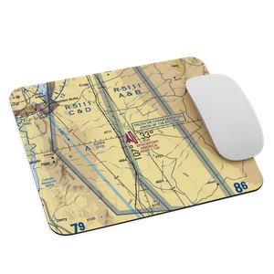 Spaceport America (90NM) VFR Sectional Mouse Pad
