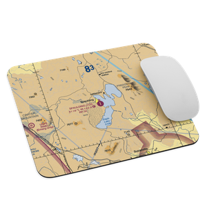 Spaulding Airport (1Q2) VFR Sectional Mouse Pad