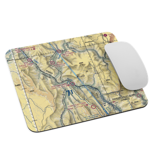 Spencer Ranch Landing Strip (ID90) VFR Sectional Mouse Pad