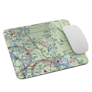 Spring Creek Ranch Airport (73OK) VFR Sectional Mouse Pad