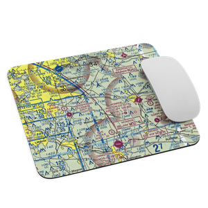 Spring Valley Farm Airport (6GA4) VFR Sectional Mouse Pad