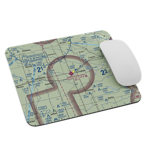 Springfield Municipal Airport (D42) VFR Sectional Mouse Pad