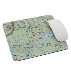 Springfield Municipal Airport (Y03) VFR Sectional Mouse Pad