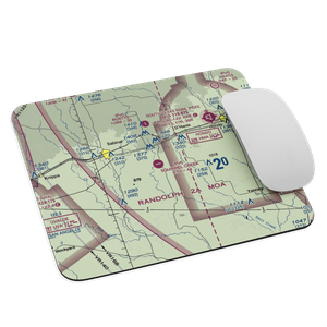 Squirrel Creek Ranch Airport (4TE9) VFR Sectional Mouse Pad