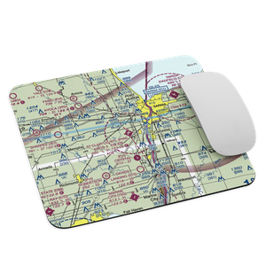 St Clair County International Airport (PHN) VFR Sectional Mouse Pad