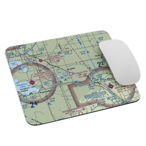 St Helen Airport (6Y6) VFR Sectional Mouse Pad