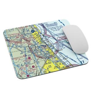 St Lucie County International Airport (FPR) VFR Sectional Mouse Pad