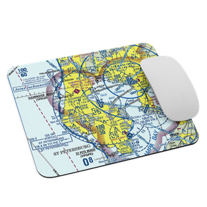 St Petersburg Clearwater International Airport (PIE) VFR Sectional Mouse Pad