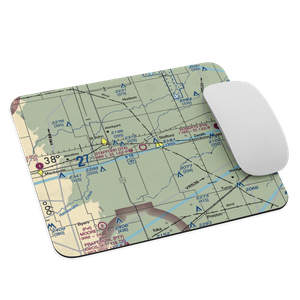 Stafford Municipal Airport (3TA) VFR Sectional Mouse Pad