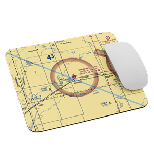 Stanton County Municipal Airport (JHN) VFR Sectional Mouse Pad