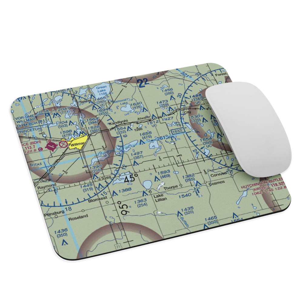Stanton Hill Aerodrome (68MN) VFR Sectional Mouse Pad 